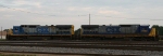 CSX 7581 and CSX 7595 await their next assignment